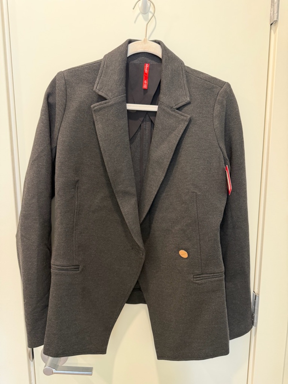 SPANX Charcoal Gray Women's Blazer Jacket